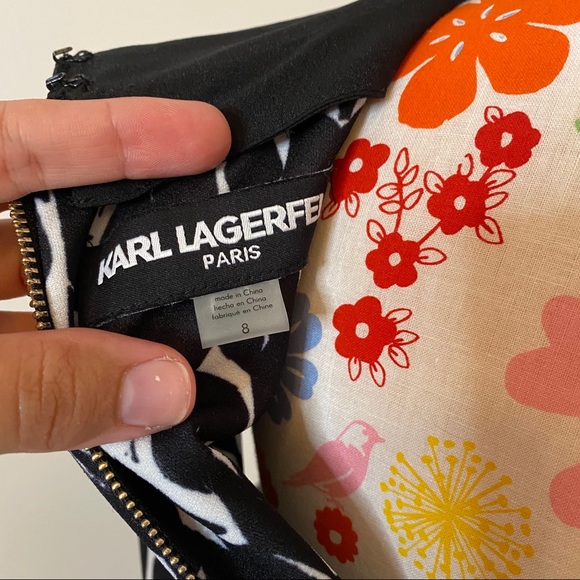 Karl Lagerfeld HighNeck Dress w/ Removable Collar - Picture 10 of 10